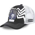capslab-marvel-comics-venom-mar3-ven1-schwarze-und-weisse-trucker-kappe