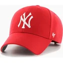 siltovka-zaoblena-cervena-snapback-mvp-new-york-yankees-mlb-47-brand