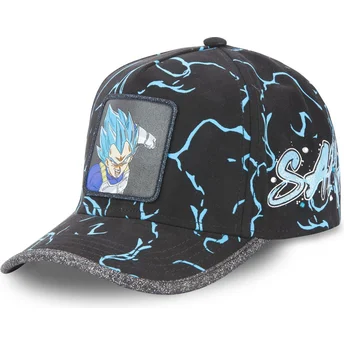 siltovka-zaoblena-cierna-nastavitelny-super-saiyan-blue-tag-veg1-vegeta-dragon-ball-capslab