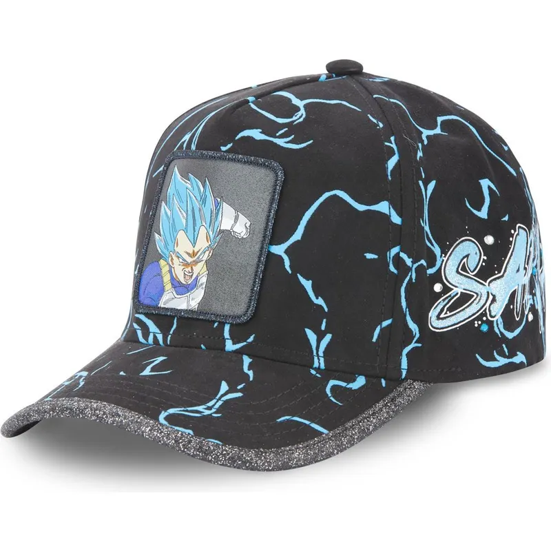 siltovka-zaoblena-cierna-nastavitelny-super-saiyan-blue-tag-veg1-vegeta-dragon-ball-capslab