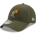 siltovka-zaoblena-zelena-nastavitelny-9forty-character-sports-piolin-looney-tunes-new-era