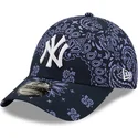 siltovka-zaoblena-tmavomodra-nastavitelny-9forty-paisley-print-new-york-yankees-mlb-new-era