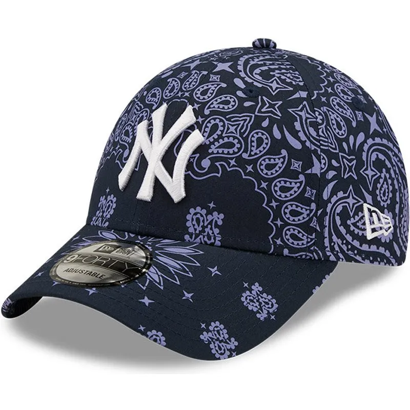 siltovka-zaoblena-tmavomodra-nastavitelny-9forty-paisley-print-new-york-yankees-mlb-new-era