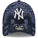 siltovka-zaoblena-tmavomodra-nastavitelny-9forty-paisley-print-new-york-yankees-mlb-new-era