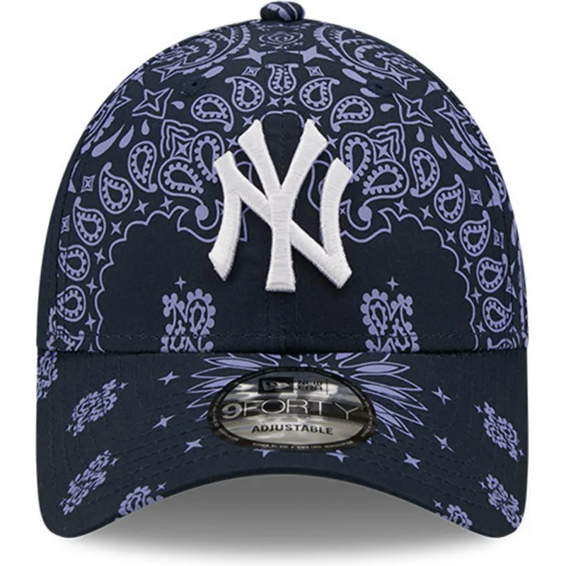 siltovka-zaoblena-tmavomodra-nastavitelny-9forty-paisley-print-new-york-yankees-mlb-new-era