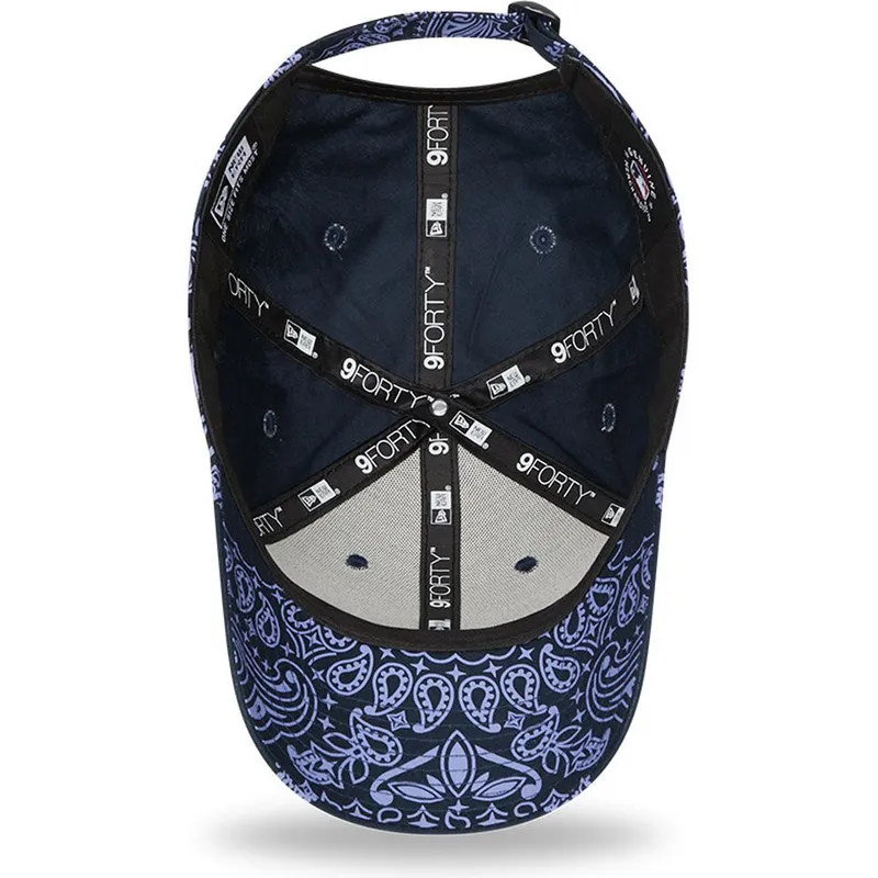 siltovka-zaoblena-tmavomodra-nastavitelny-9forty-paisley-print-new-york-yankees-mlb-new-era