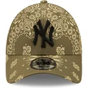 siltovka-zaoblena-zelena-nastavitelny-9forty-paisley-print-new-york-yankees-mlb-new-era