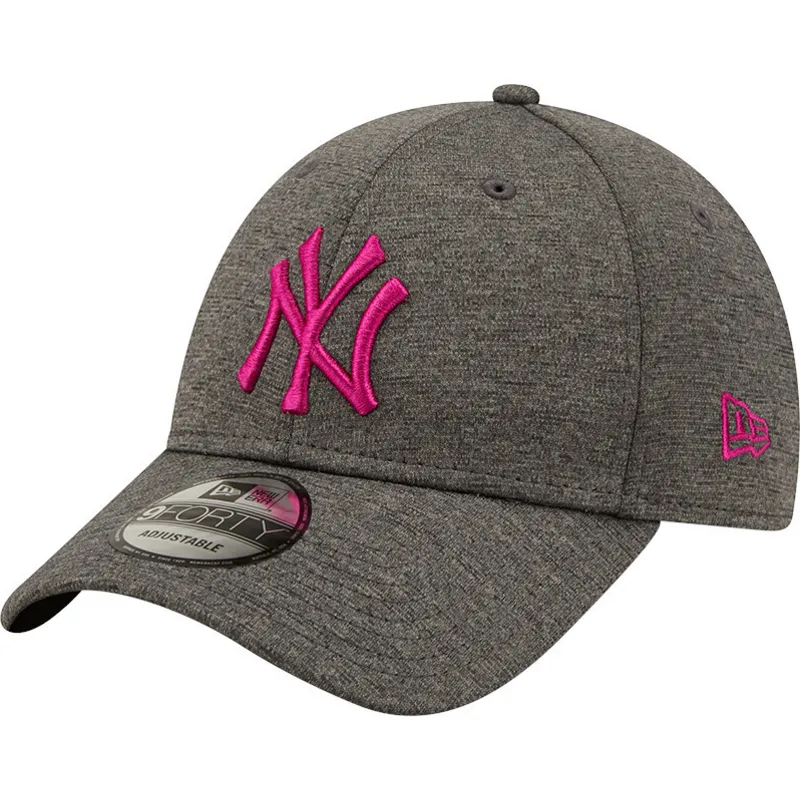siltovka-zaoblena-siva-nastavitelny-rosa-9forty-shadow-tech-new-york-yankees-mlb-new-era