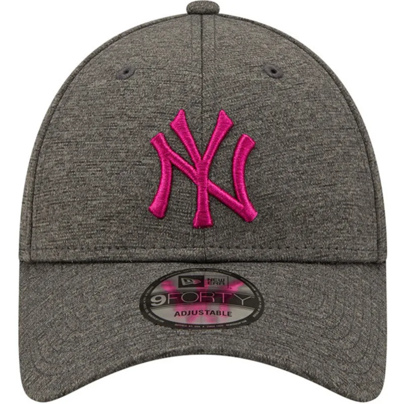 siltovka-zaoblena-siva-nastavitelny-rosa-9forty-shadow-tech-new-york-yankees-mlb-new-era