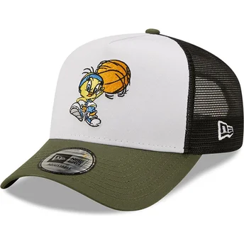 siltovka-zaoblena-biely-snapback-a-frame-character-sports-piolin-looney-tunes-new-era