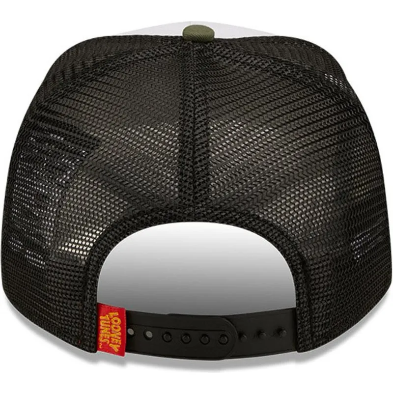 siltovka-zaoblena-biely-snapback-a-frame-character-sports-piolin-looney-tunes-new-era
