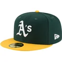cap-rovna-green-ajustada-59fifty-ac-perf-oakland-athletics-mlb-new-era