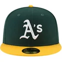 cap-rovna-green-ajustada-59fifty-ac-perf-oakland-athletics-mlb-new-era