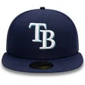 siltovka-rovna-tmavomodra-upravena-59fifty-ac-perf-tampa-bay-rays-mlb-new-era