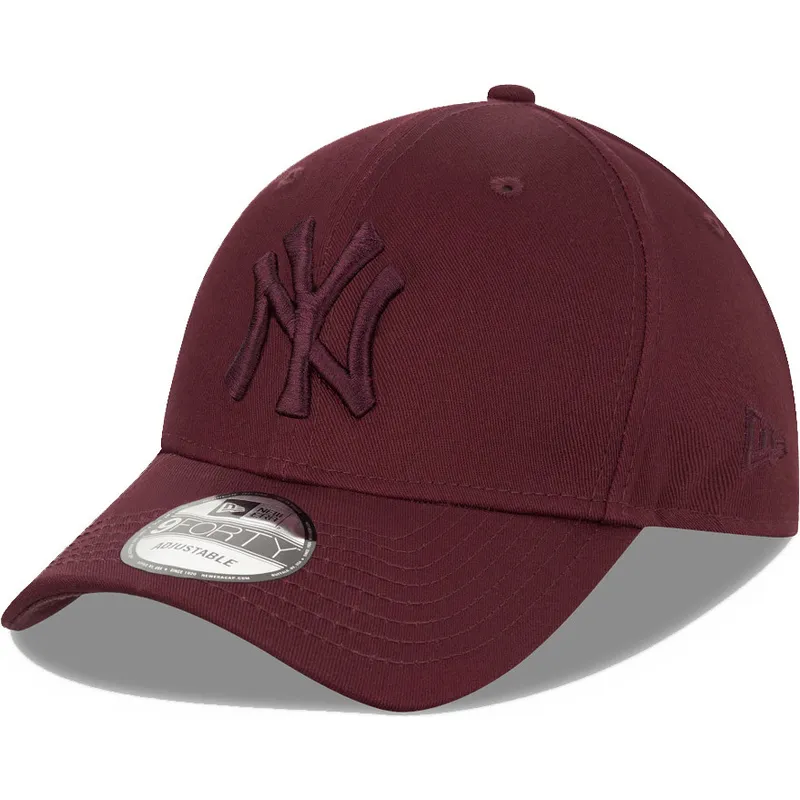 siltovka-zaoblena-cervena-snapback-9forty-league-essential-new-york-yankees-mlb-new-era