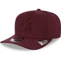 siltovka-zaoblena-cervena-snapback-9fifty-stretch-snap-new-york-yankees-mlb-new-era