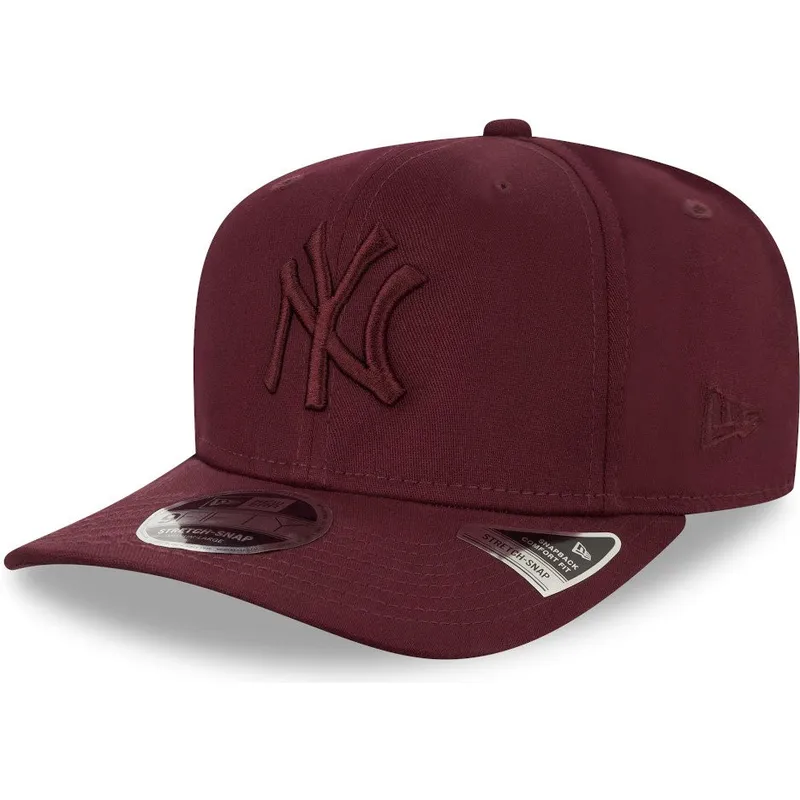 siltovka-zaoblena-cervena-snapback-9fifty-stretch-snap-new-york-yankees-mlb-new-era