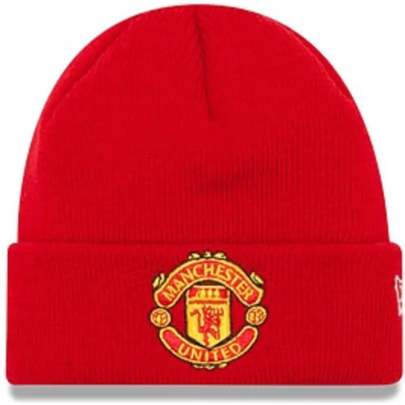 ciapka-cervena-knit-cuff-manchester-united-football-club-premier-league-new-era ciapka-cervena-knit-cuff-manchester-united-football-club-premier-league-new-era