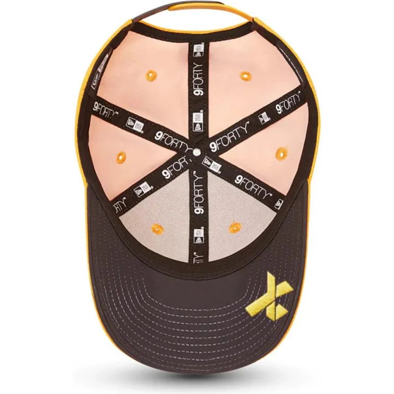 siltovka-zaoblena-oranzova-snapback-pre-deti-9forty-daniel-ricciardo-mclaren-racing-formula-1-new-era