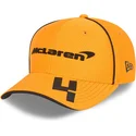 siltovka-zaoblena-oranzova-snapback-pre-deti-9fifty-stretch-snap-lando-norris-mclaren-racing-formula-1-new-era