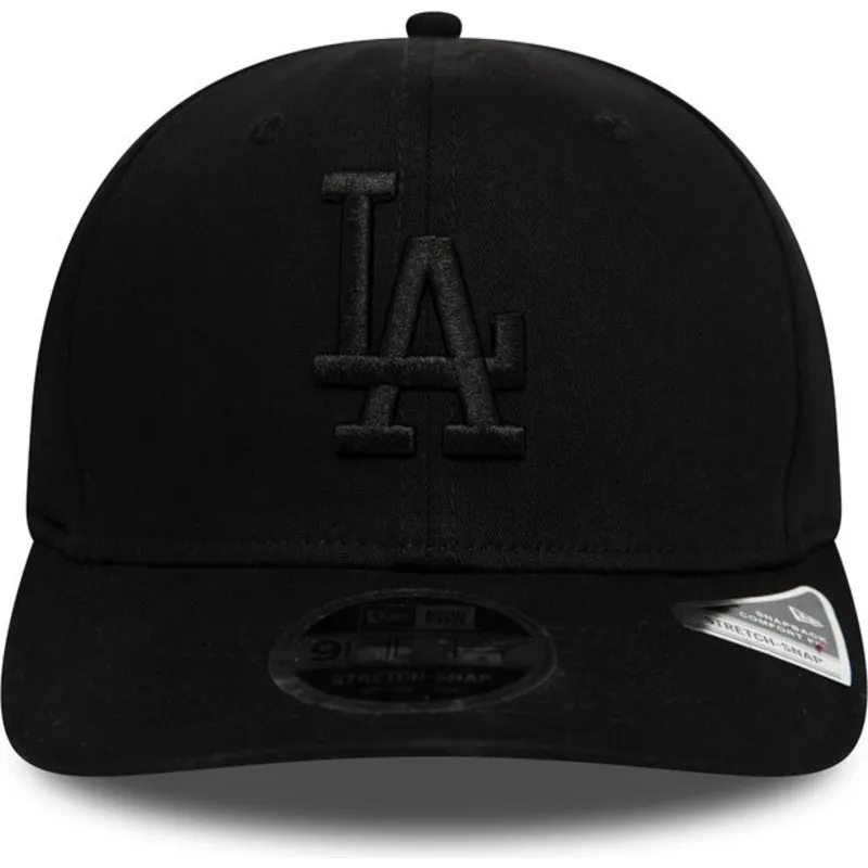 siltovka-zaoblena-cierna-snapback-9fifty-stretch-snap-tonal-los-angeles-dodgers-mlb-new-era