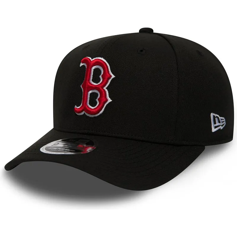 siltovka-zaoblena-cierna-snapback-9fifty-stretch-snap-boston-red-sox-mlb-new-era