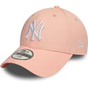 siltovky-zaoblena-ruzova-nastavitelny-pasik-pre-deti-9forty-league-essential-new-york-yankees-mlb-new-era