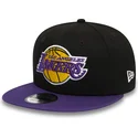 siltovka-rovna-cierna-snapback-9fifty-los-angeles-lakers-nba-new-era
