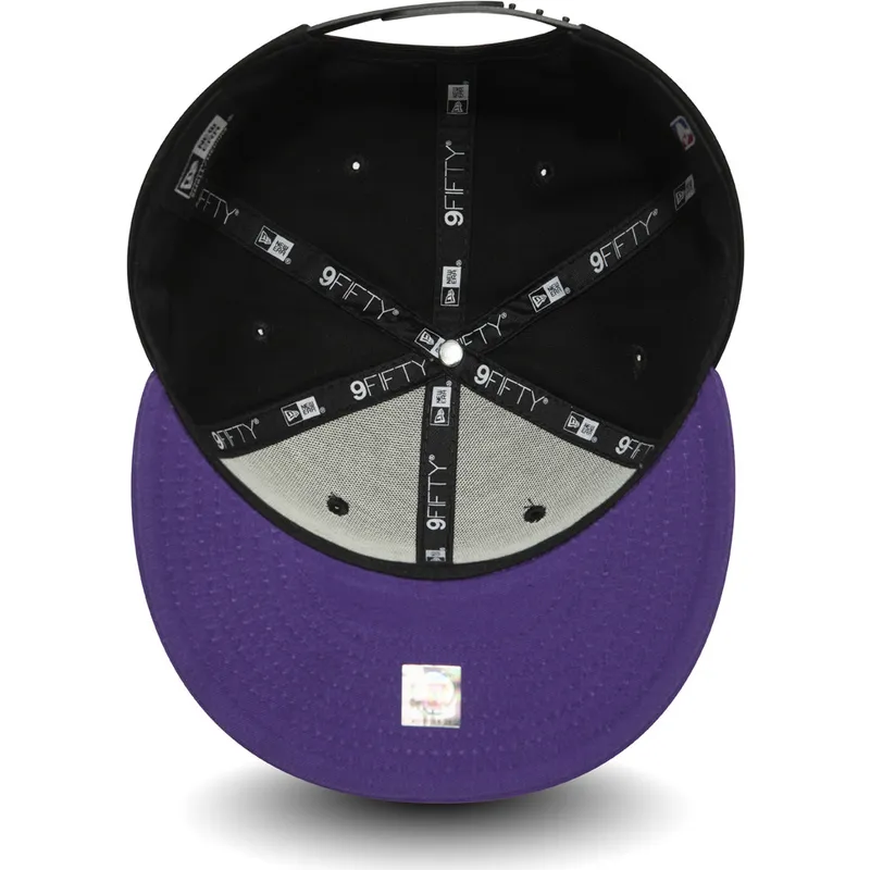 siltovka-rovna-cierna-snapback-9fifty-los-angeles-lakers-nba-new-era