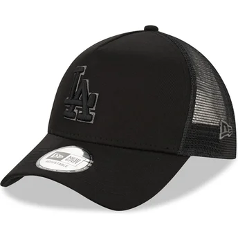 Šiltovky zaoblená kamionista čierna snapback 9FORTY A Frame Los Angeles Dodgers MLB New Era