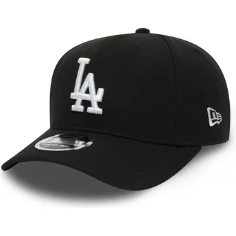 New Era Curved Brim 9FIFTY Stretch Snap Los Angeles Dodgers MLB Black Snapback Cap