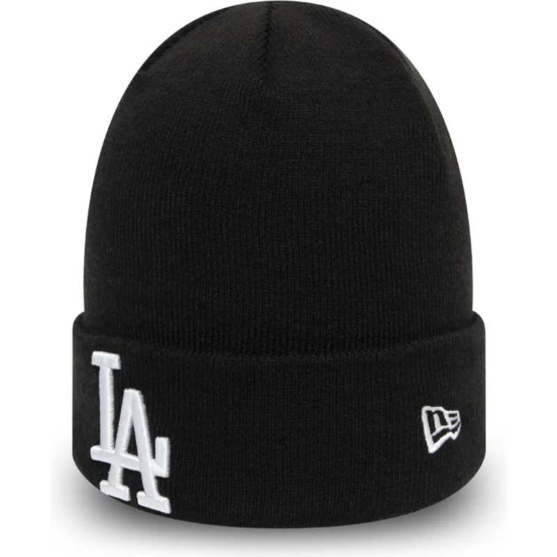 cap-black-essential-cuff-los-angeles-dodgers-mlb-new-era