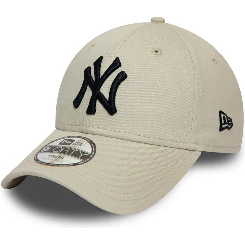 cap-zaoblena-beige-adjustable-strap-pre-deti-9forty-league-essential-new-york-yankees-mlb-new-era cap-zaoblena-beige-adjustable-strap-pre-deti-9forty-league-essential-new-york-yankees-mlb-new-era