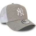 siltovka-zaoblena-siva-snapback-a-frame-jersey-essential-new-york-yankees-mlb-new-era