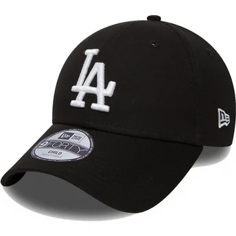 siltovka-zaoblena-cierna-nastavitelny-pre-deti-9forty-league-essential-los-angeles-dodgers-mlb-new-era