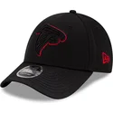 schwarze-gebogene-snapback-kappe-9forty-stretch-snap-sideline-road-der-atlanta-falcons-nfl-von-new-era