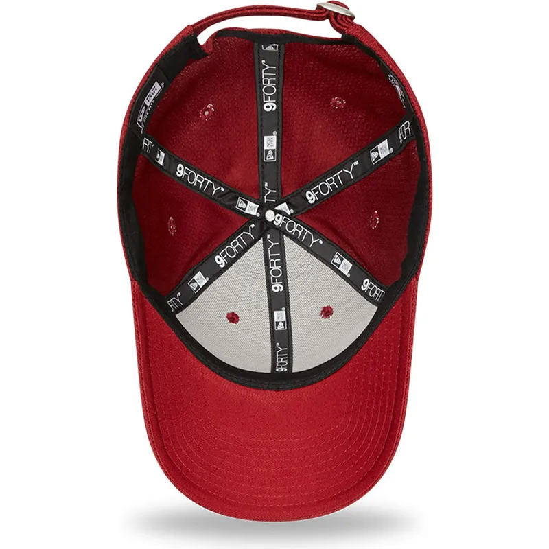 siltovka-zaoblena-cervena-nastavitelny-9forty-diamond-era-los-angeles-dodgers-mlb-new-era