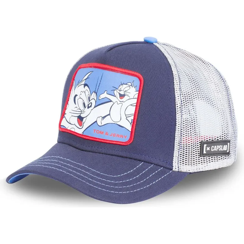 siltovka-zaoblena-tmavomodra-snapback-taj1-tom-a-jerry-looney-tunes-capslab