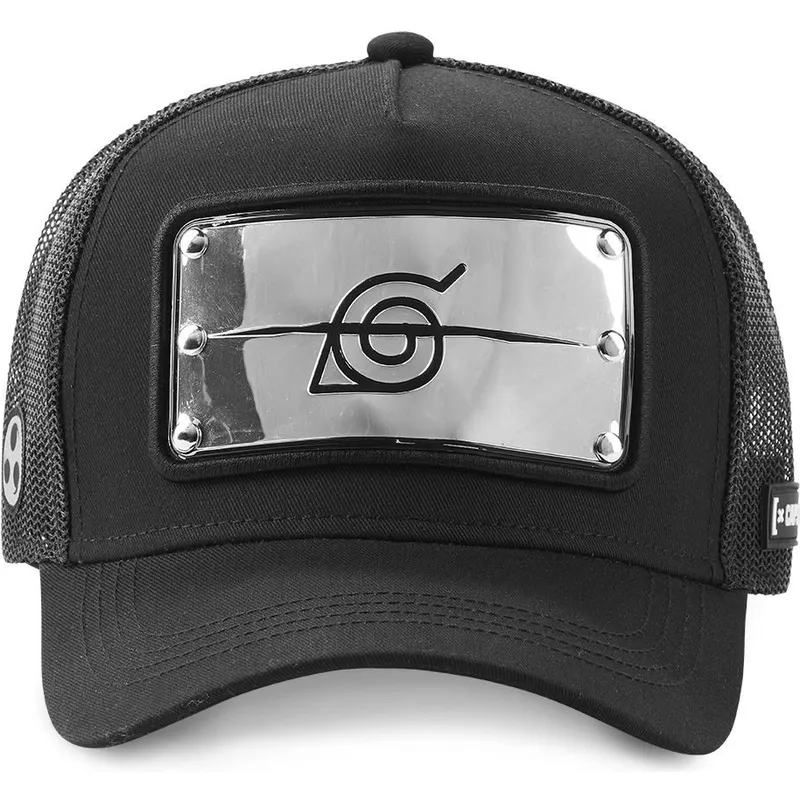 siltovka-zaoblena-cierna-snapback-ban-konoha-naruto-capslab