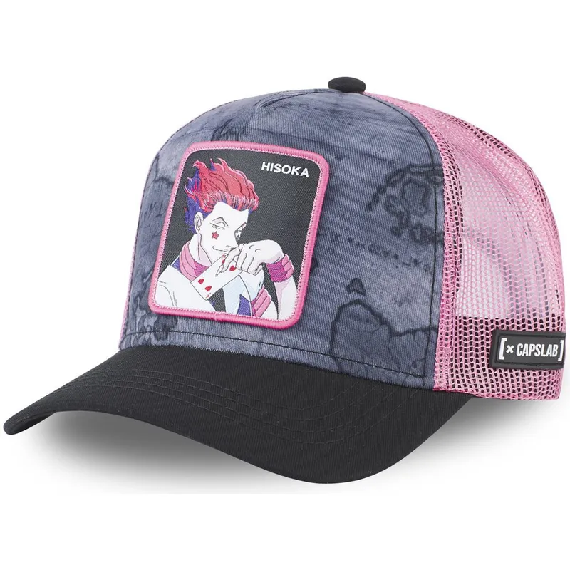 siltovka-zaoblena-cierna-snapback-his2-hisoka-morow-hunter-x-hunter-capslab