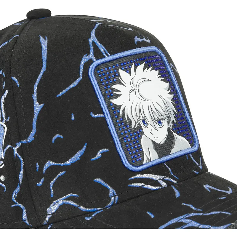 siltovka-zaoblena-cierna-nastavitelny-tag-kir1-killua-zoldyck-hunter-x-hunter-capslab