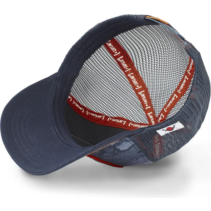 trucker-cap-marineblau-gon-freecss-gon2-hunter-x-hunter-von-capslab