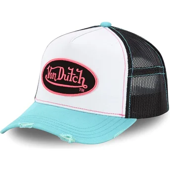 Trucker-Cap weiß, schwarz und blau SUM PNK von Von Dutch