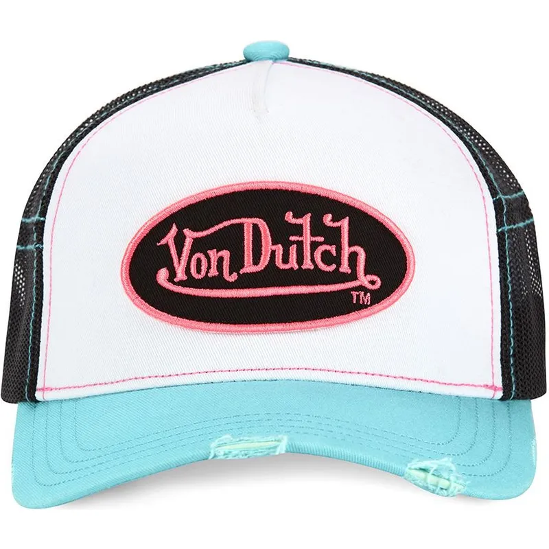 cap-zaoblena-white-snapback-von-dutch