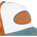 cap-zaoblena-white-snapback-von-dutch