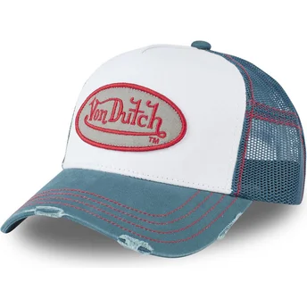 Cap zaoblená white snapback Von Dutch