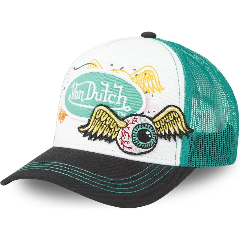 cap-zaoblena-green-snapback-von-dutch