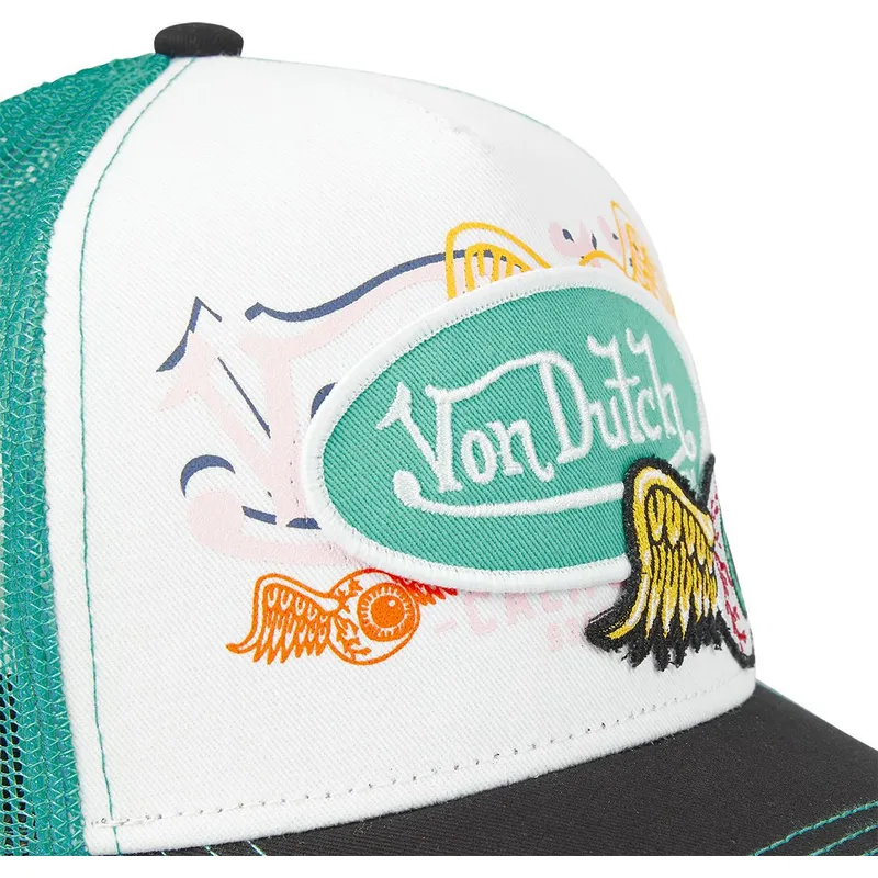 cap-zaoblena-green-snapback-von-dutch