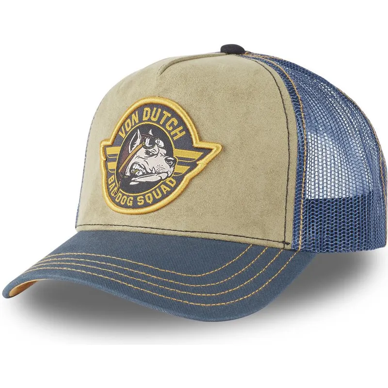 siltovka-zaoblena-hneda-snapback-bad-dog-squad-bad-von-dutch