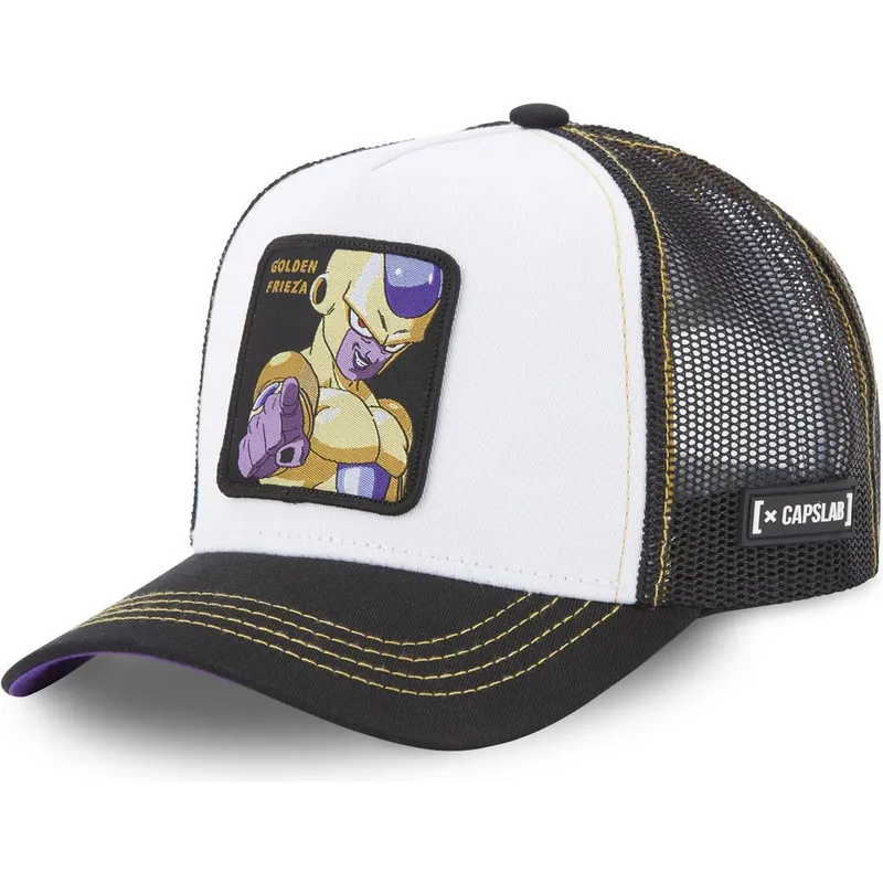 cap-zaoblena-white-snapback-frieza-dragon-ball-capslab